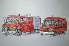 2022-04-29 AUFTRAG 2 Feuerwehrautos, 38 x 56 cm, K.jpg